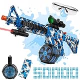 Large Gel Cool Ball Blaster M4A1 for Orbeez with Goggles and 50,000+ Gel Beads Suitable for Backyard...