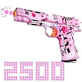 Small Manual Gel Splatter Blaster Pistol for Orbeez, Gel Ball Blaster Without Charge, for Backyard...
